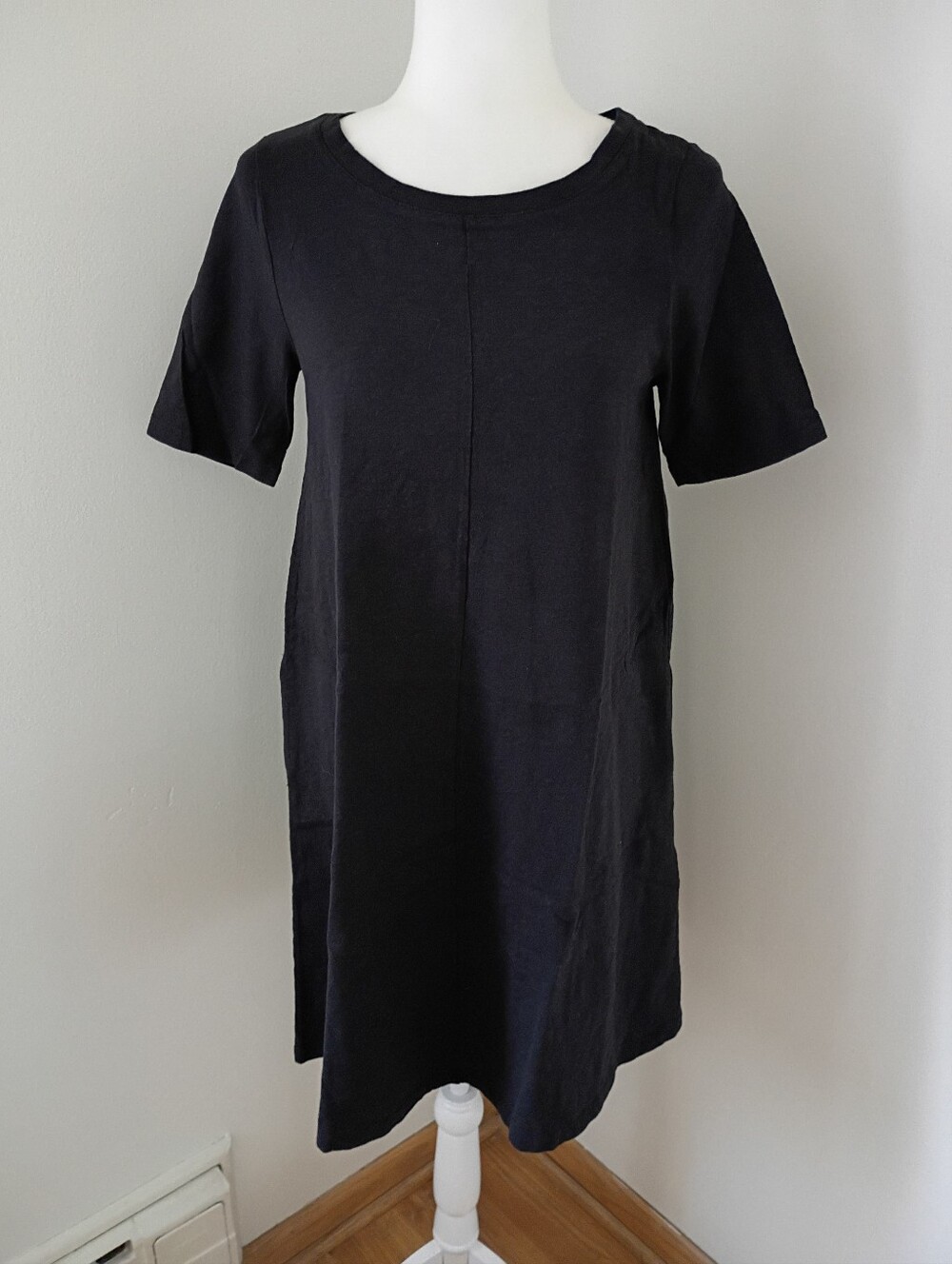 Fresh Produce Black Lorna T-Shirt A-Line Dress, NWT Size XS